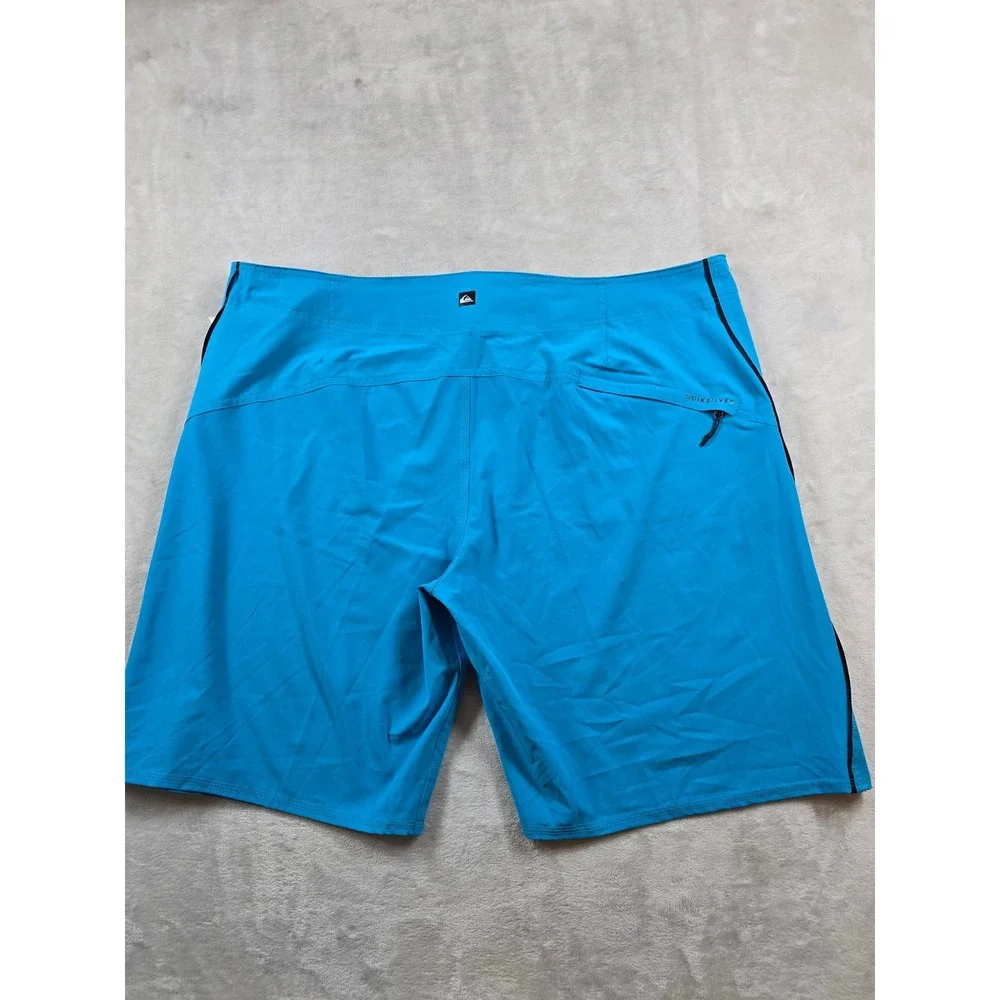 Quiksilver Boardshorts Mens 42 Blue Recycled Stretch Everyday Kaimana 21 NEW